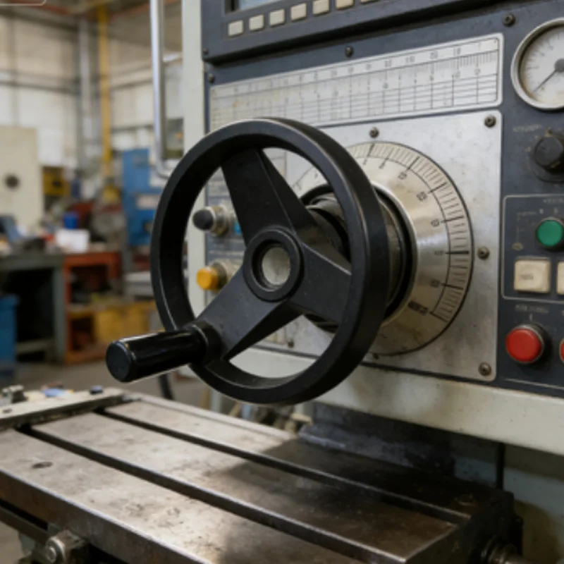 Foldable Full Spoke Hollow Handwheel Dia M12/14/15/16/18/19/20 Plastic Handwheel With Keyway Milling Machine CNC Handwheel Tool
