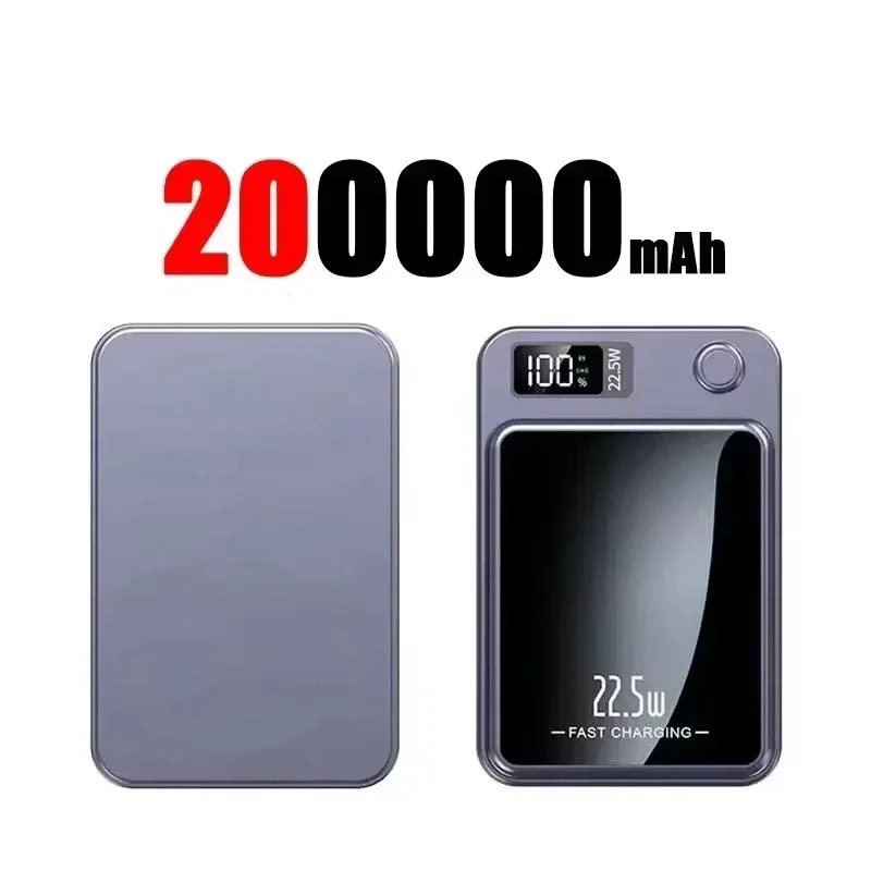 VIVO Magnetische Power Bank 500000mAh PD22.5W Draadloos Snelle oplading met grote capaciteit Externe batterij voor iPhone Huawei Samsung