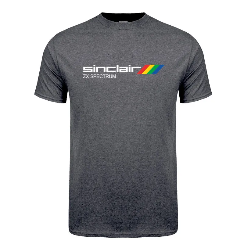 シンクレア Zx スペクトル Tシャツトップス夏半袖コットンマン