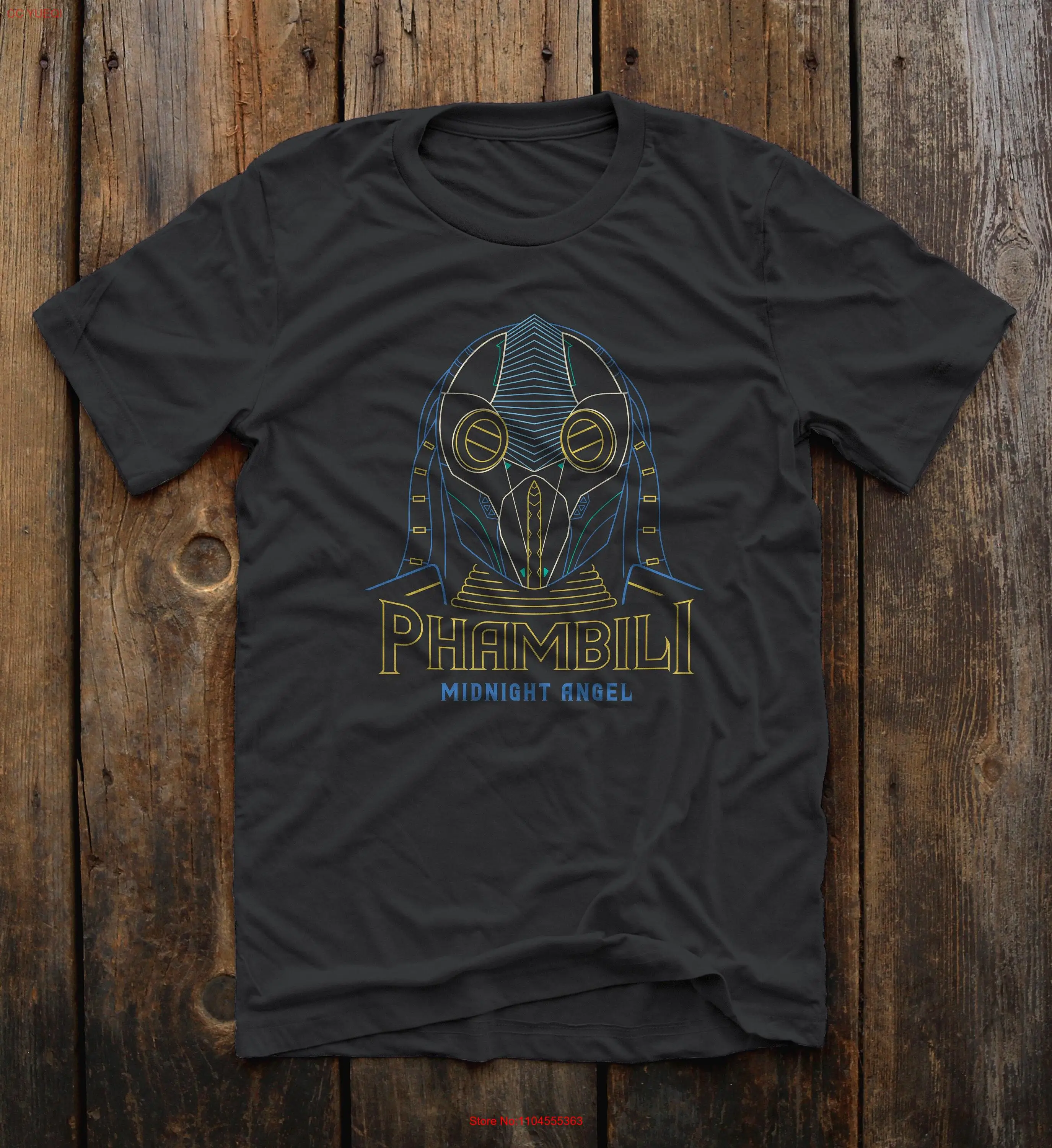 تي شيرت Midnight Angel Wakanda Forever بأكمام طويلة أو قصيرة