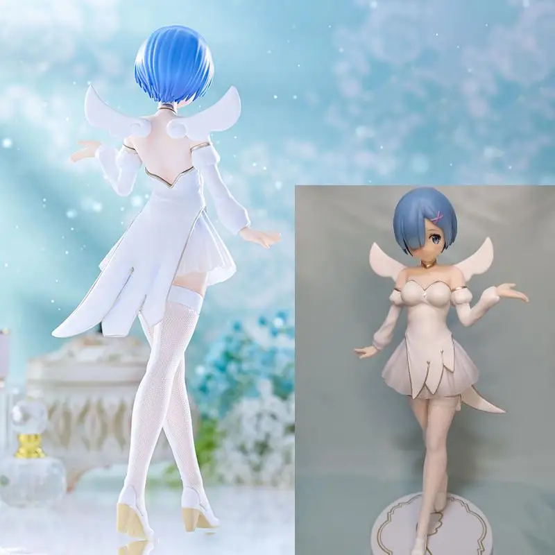

Original Furyu Re:zero Starting Life In Another World Rem Bicute Pure Anime Figure Model Collector Desktop Ornament Toy Gift Pvc