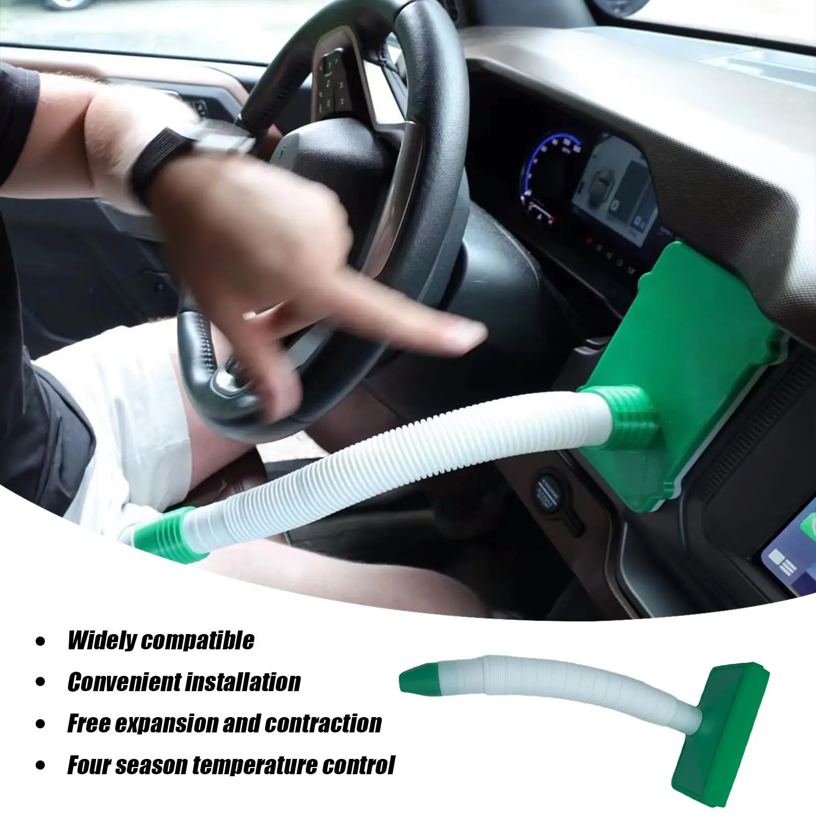 

Автомобильный удлинитель вентиляционного отверстия переменного тока Удлинительная трубка выпускного отверстия кондиционера Автомобильный удлинитель вентиляционного отверстия для седана, внедорожников и других автомобилей