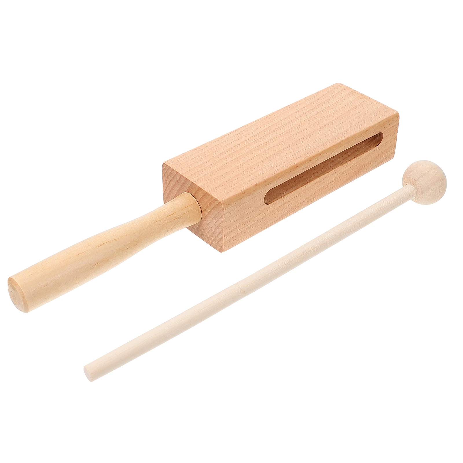 

Wooden Square Buckle Music Rhythm Block Toy Percussion Instrument Kids Musical Children Toys Lightweight Small Size Cultivate