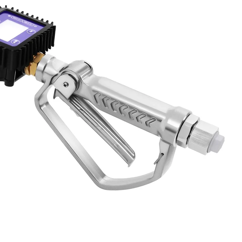 Electronic Oil Gun with LCD Display, 45BAR Pressure, Accurate Metering, Anti-Clogging Nozzle, Auto Stop for Engine Oil
