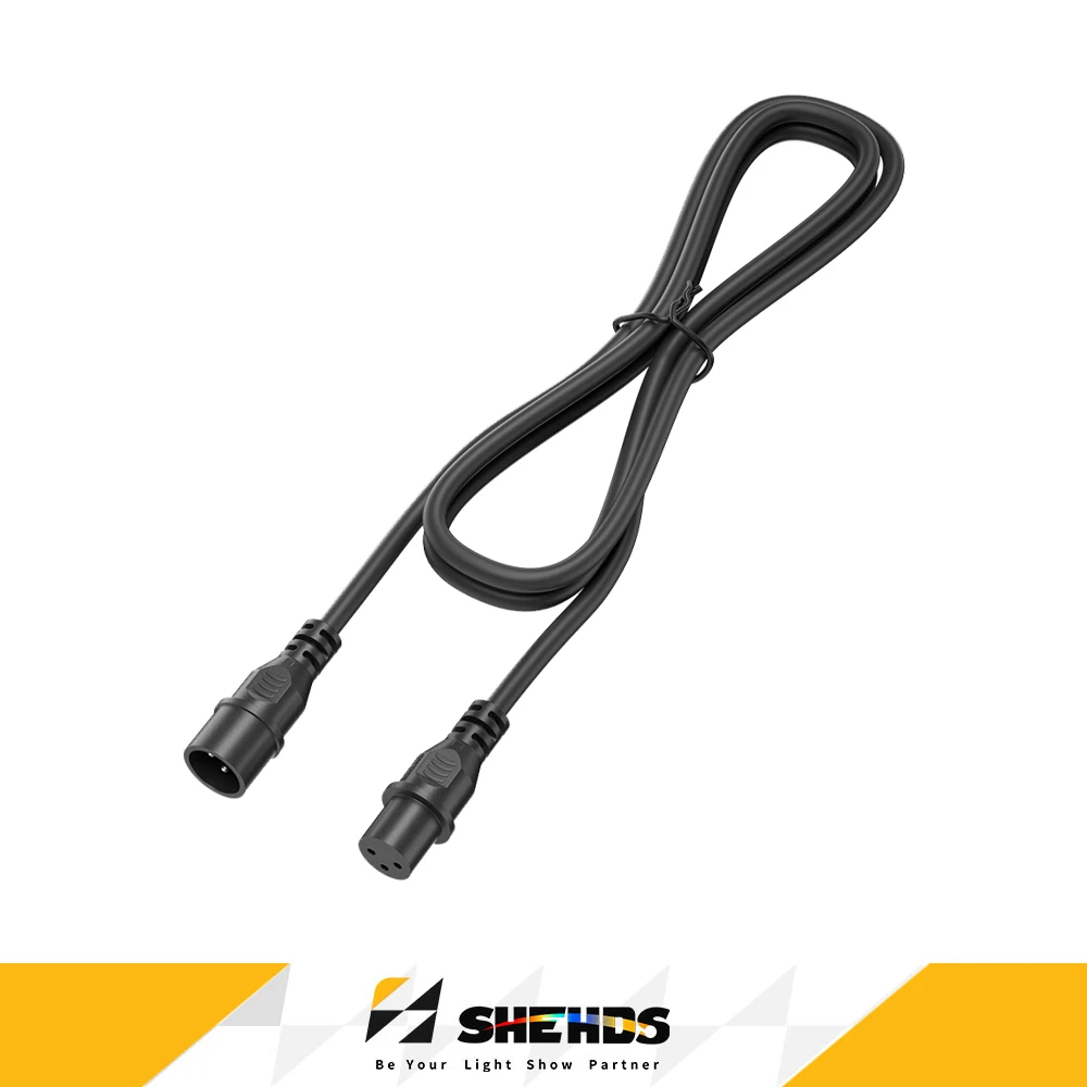 SHEHDS 5 Meters DMX Stage Light Accessories 10 DMX Cable For Led Par Light Moving Head Beam Lamp