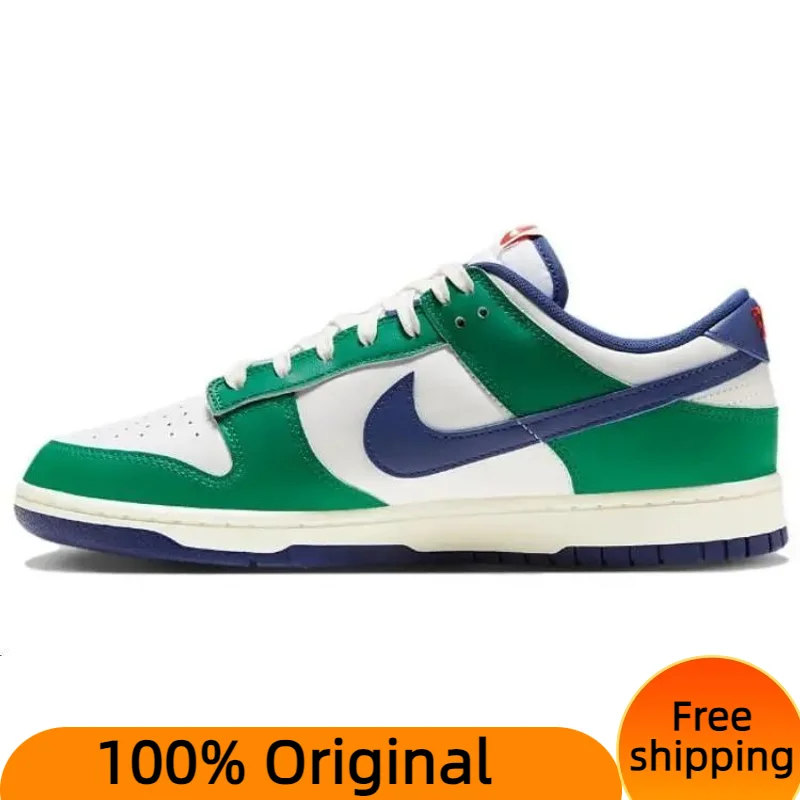 

Nike Dunk Low Retro Gorge Green Deep Royal Blue Sneakers shoes