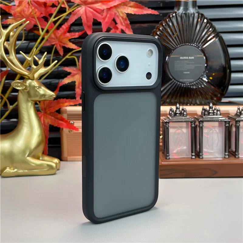 

Matte Hybrid Armor Case for iPhone 17 Air Pro Max Shockproof Hard Cover with Active Touch Camera Button Lens Protection