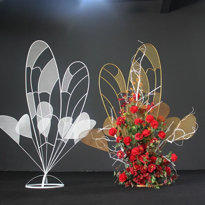 

Wedding props, main table flower utensils, outdoor wedding runway road guide decorative ornaments