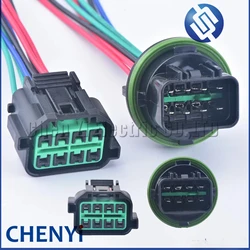 8 Pin Automotive headlight Harness plug auto waterproof connector socket HP066-08021 GL211-08021 for K2 K3 K5 Sonata MISTRA