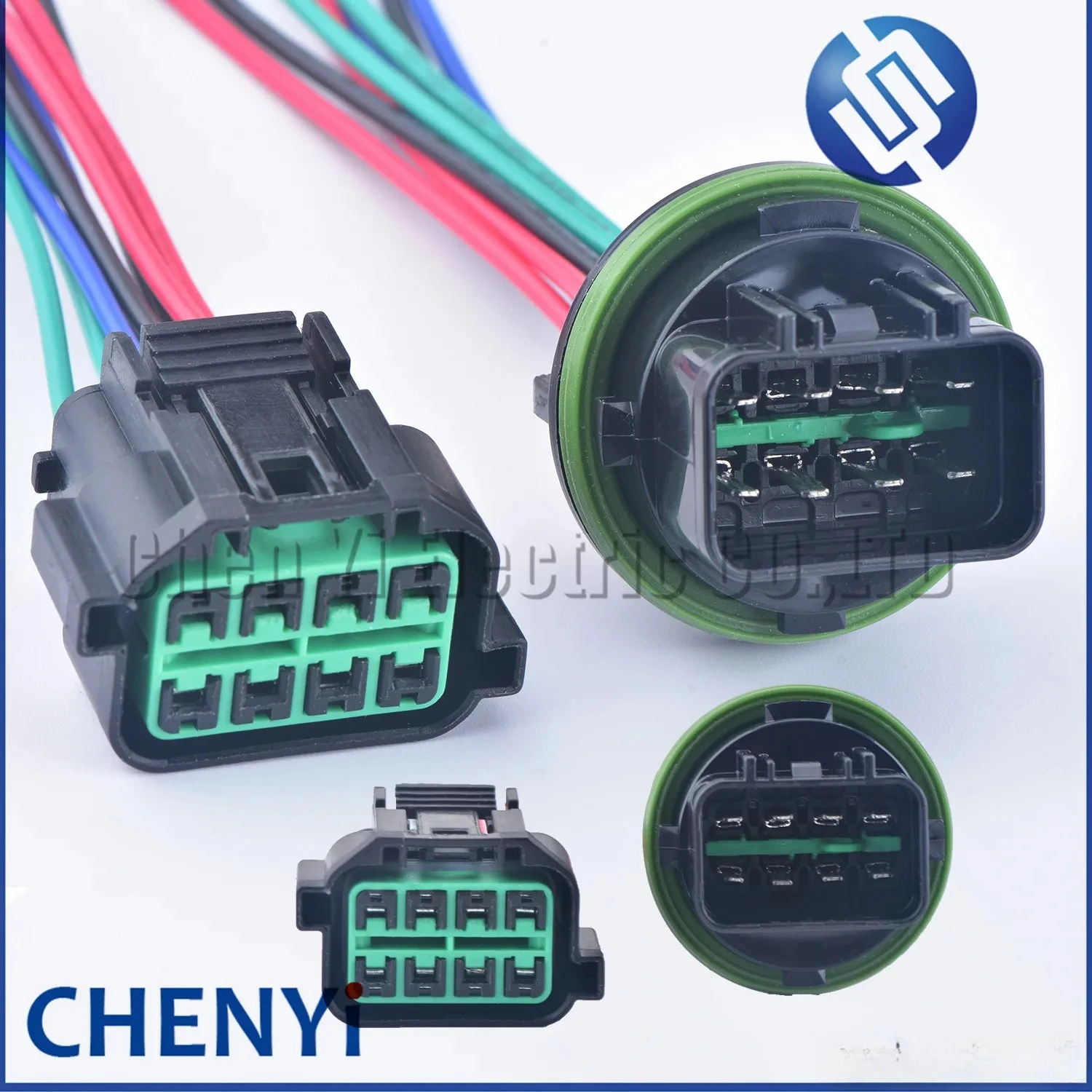 8 Pin Automotive headlight Harness plug auto waterproof connector socket HP066-08021 GL211-08021 for K2 K3 K5 Sonata MISTRA