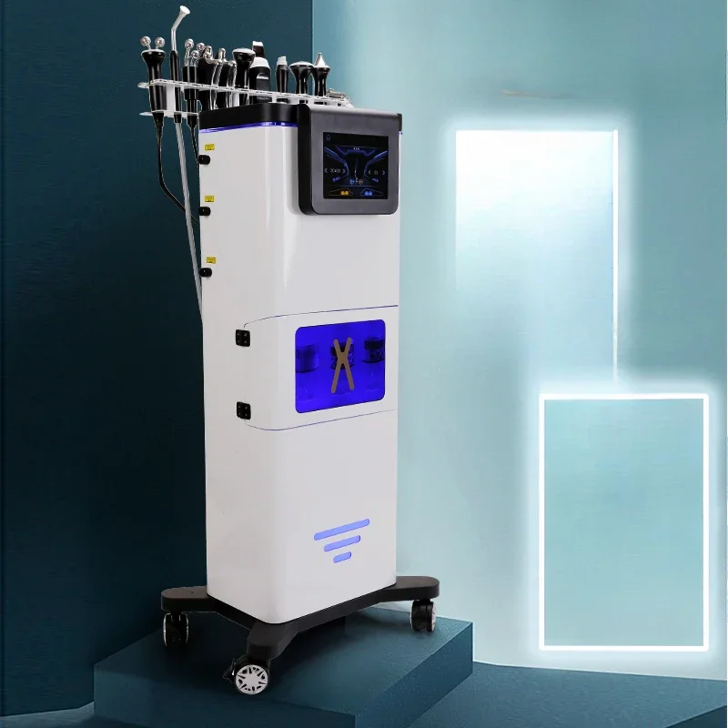 

South Korea's 6th generation black comprehensive instrument, white brown skin management instrumentll bubble beauty instru,