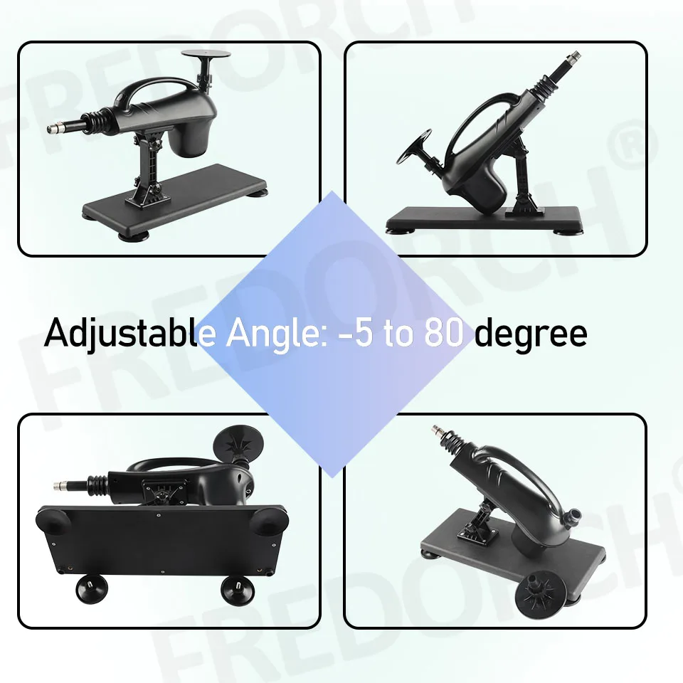 Adult's Portable Sex Machine WIth 3XLR plug Anal and Vaginal Masturbation Vibrator For Couple Adjustable speed Thrusting Machine