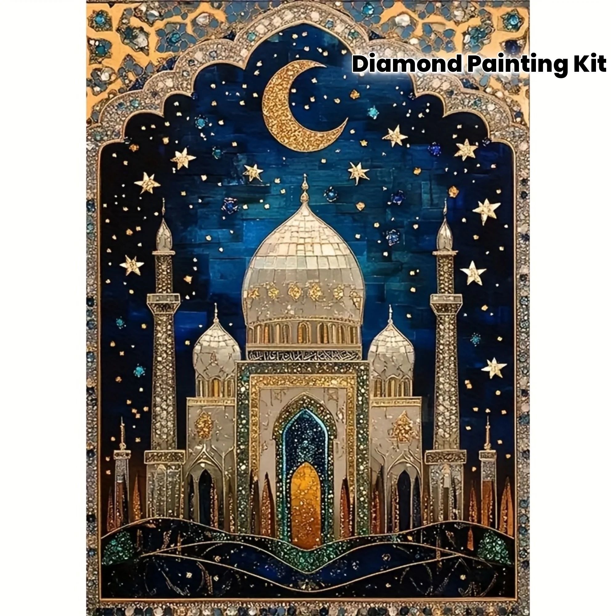 5D Diamond Painting Kit Full Drill - 5D DIY Diamond Painting Kit, Round