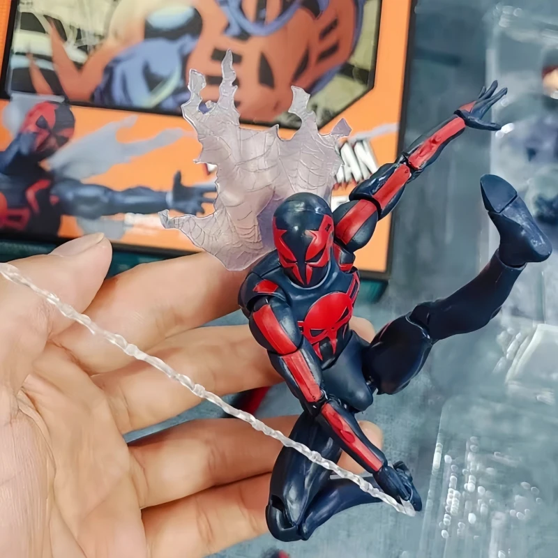 

В наличии аниме Mafex 239, Человек-паук 2099, версия комиксов, фигурка, совместные мобильные фигурки, модель, коллекционные подарки, игрушки-сюрпризы