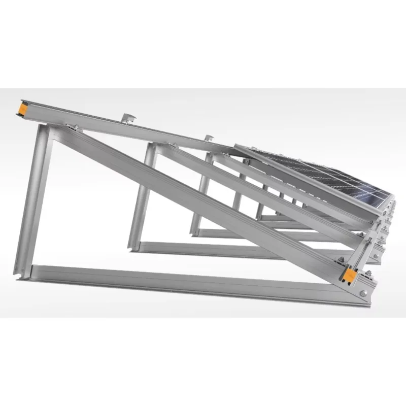 Aluminium Metal Anodized 4.2m Solar Panel Mounting Brackets Rails Production - Detail 1