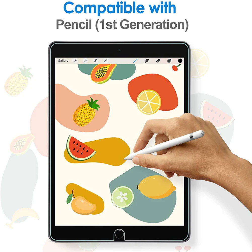 2Pcs Tablet Tempered Glass for IPad 9th Generation 10.2 Inch 2021 Screen Protector 9H Ultra-clear Protection Film for ipad 9