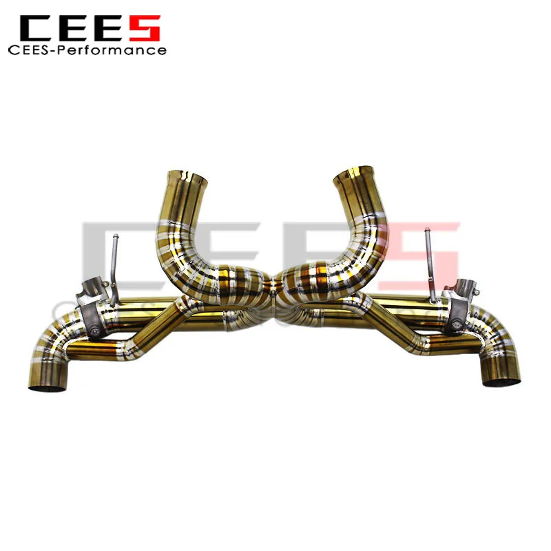 

cees Original Valve Catback Exhaust for Mclaren GT 4.0T 2019-2023 Escape Exhaust Pipe Super Fast Car Exhaust System