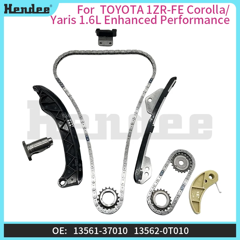 

10 Piece Set Timing Chain Kit For TOYOTA 1ZR-FE Corolla/Yaris 1.6L Enhanced Performance,Automotive Parts OE:13506-37010