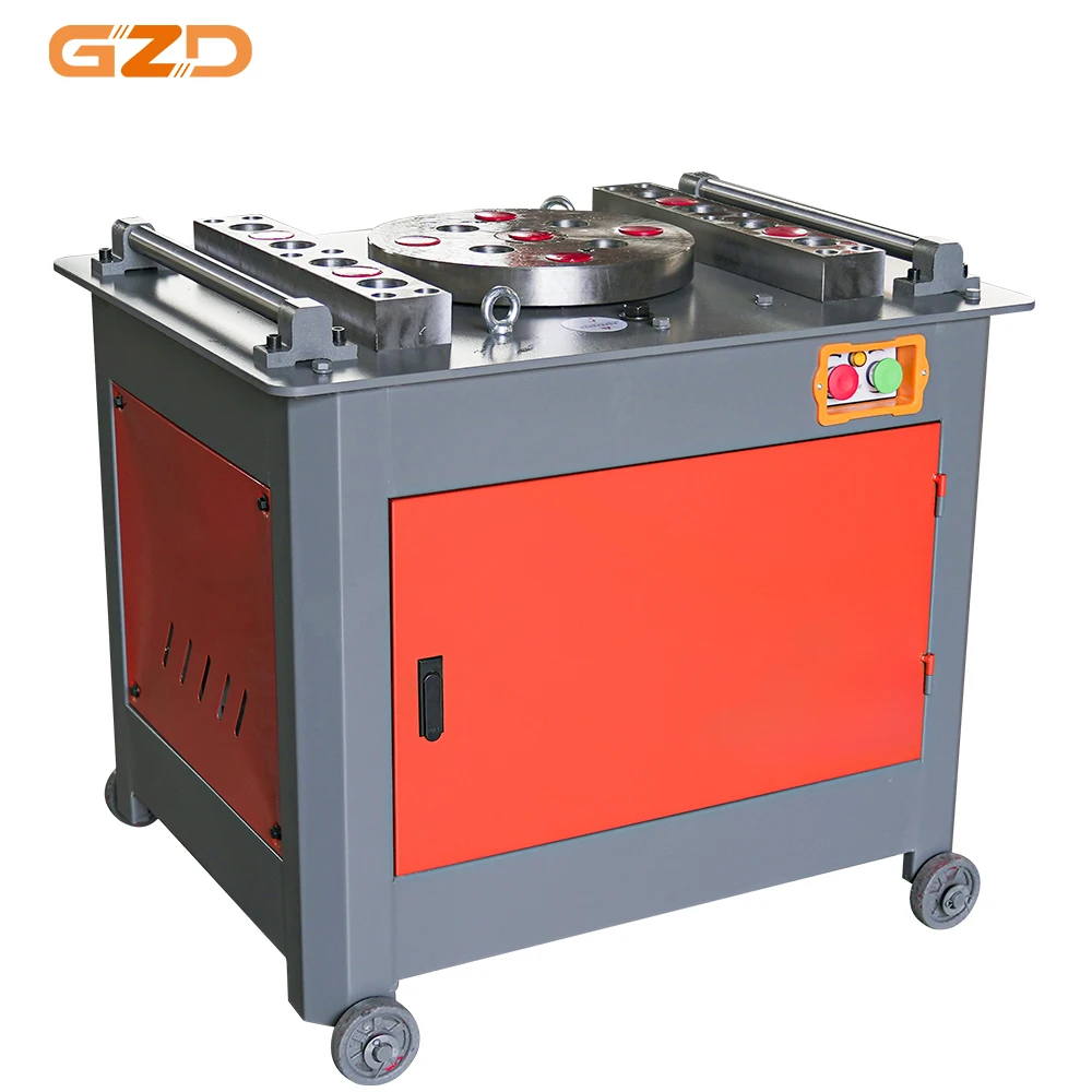 GZD Factory Supply 380V 4kW Rebar Bender Automatic 6-40mm Steel Rebar Bending Machine