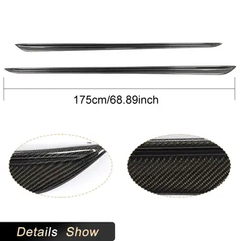 適用於BMW3系列G28 G20 M-Sport 2020-2022款的碳纖維車側裙延長車門保險桿唇邊裙 10 最佳銷售 BMWG20側裙 - №9