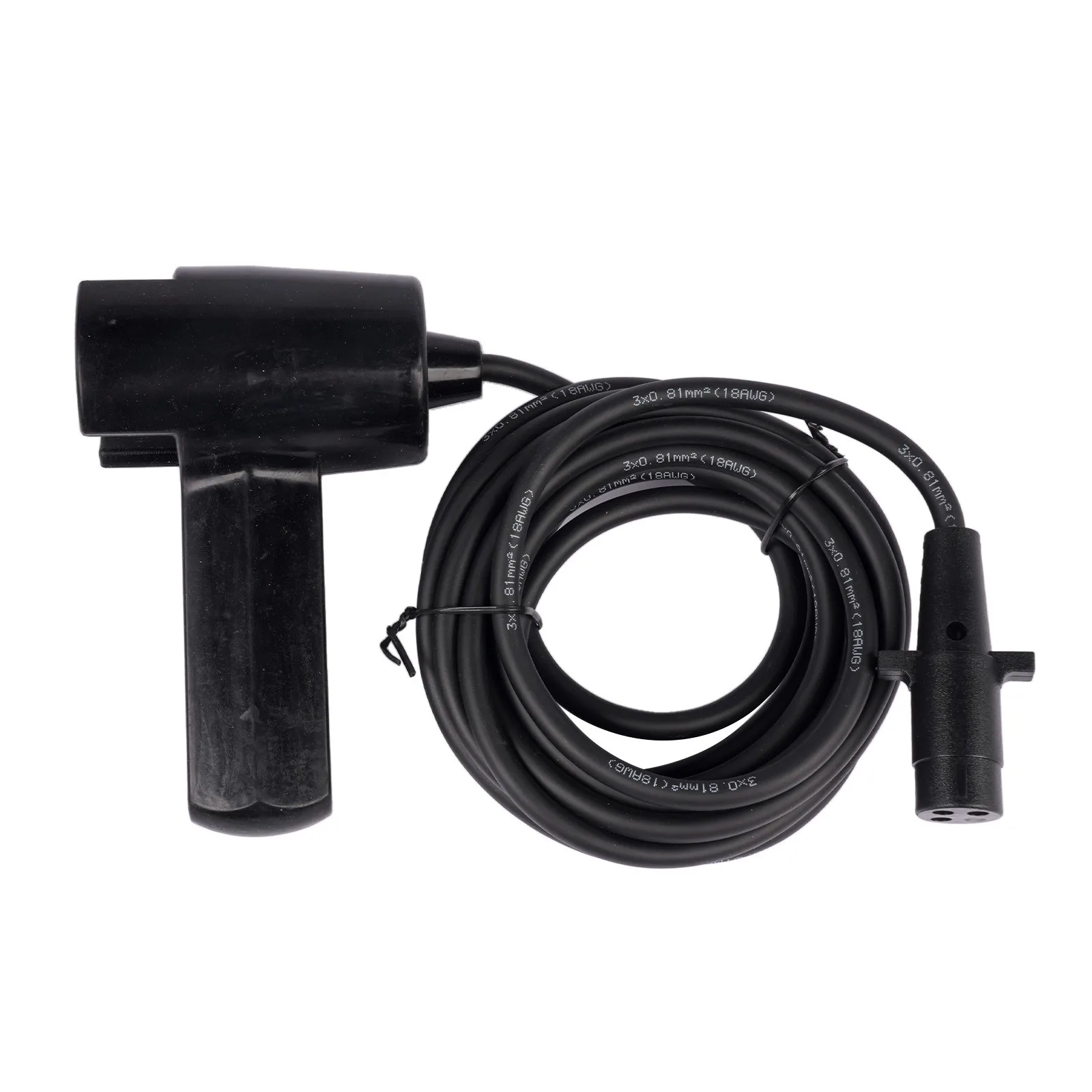 AP02 Tool Parts Winch Electric 3-Pin Remote Control For All Electric Winches Black 76-50140-05B