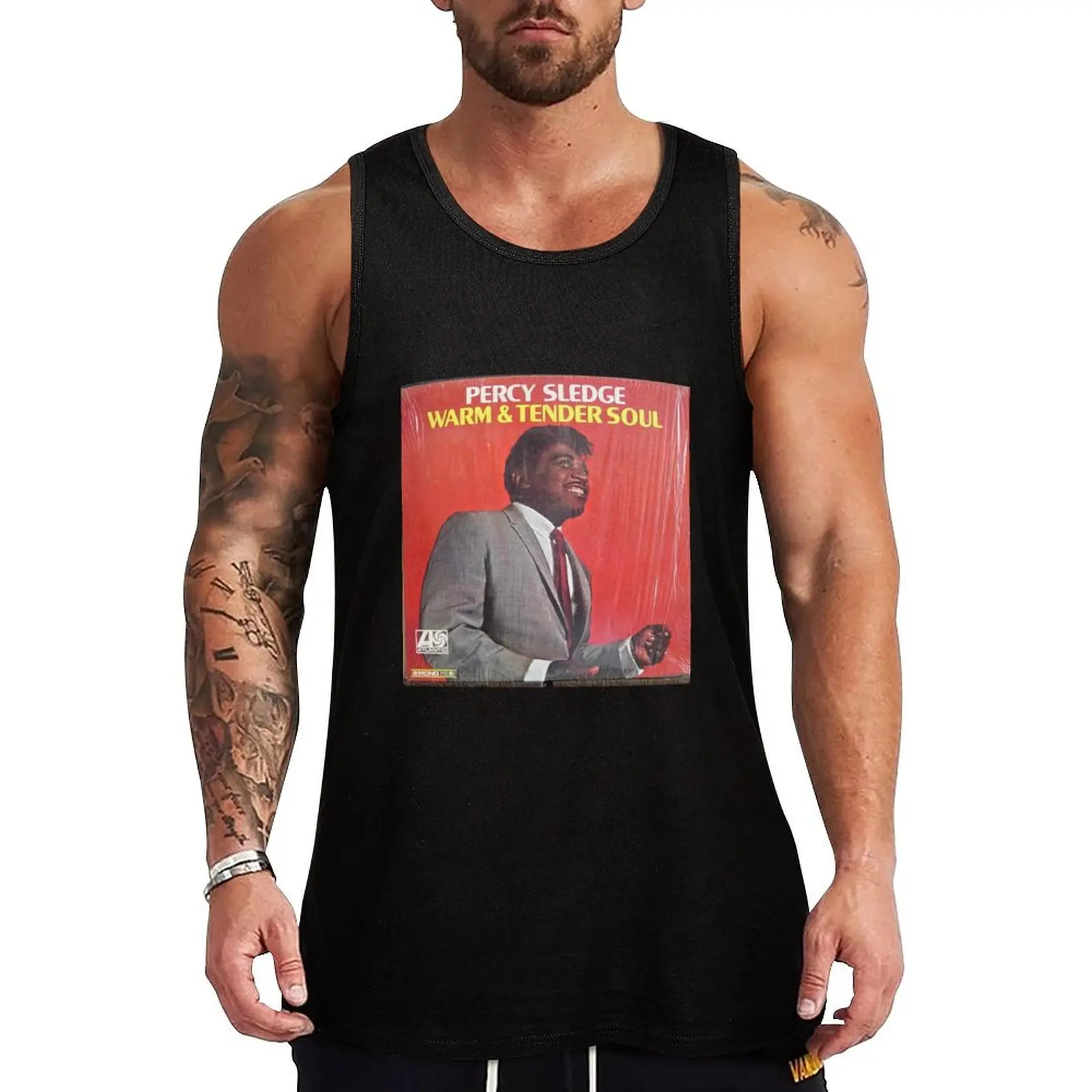 

Percy Sledge, Warm & Tender Soul 1966 lp Tank Top Men's fitness t-shirt mens clothing