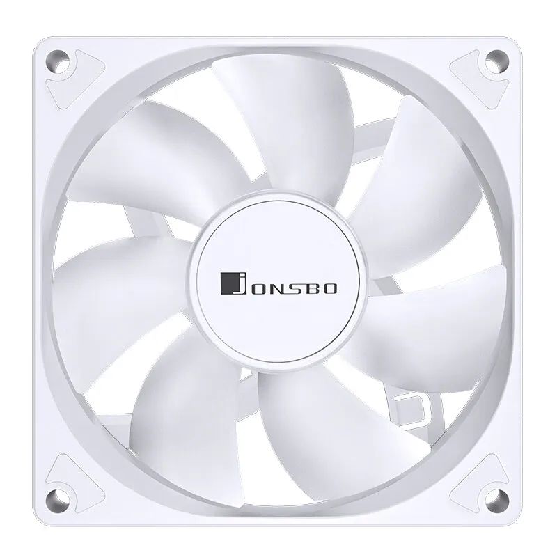 Jonsbo SL-925 Ventilador para caixa de computador 92mm 5V 3PIN ARGB Efeito de luz Ventilador de resfriamento de CPU 12V 4PIN PWM Ventilador para caixa de PC SL-925W Ventilador silencioso de ar