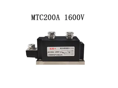 Spot Welding Machine Temperature Control Thyristor Module Mtc300A1600V55A-1000A Bidirectional Thyristor Air-cooled Module