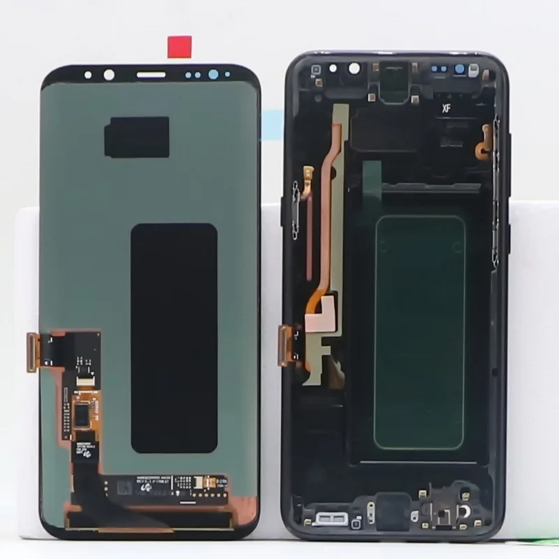 Imagem -02 - Super Amoled s8 Plus Display Lcd Touch Screen Digitizer Assembly Apto para Samsung Galaxy s8 Plus G955 G955f G955u Sm-g955f ds