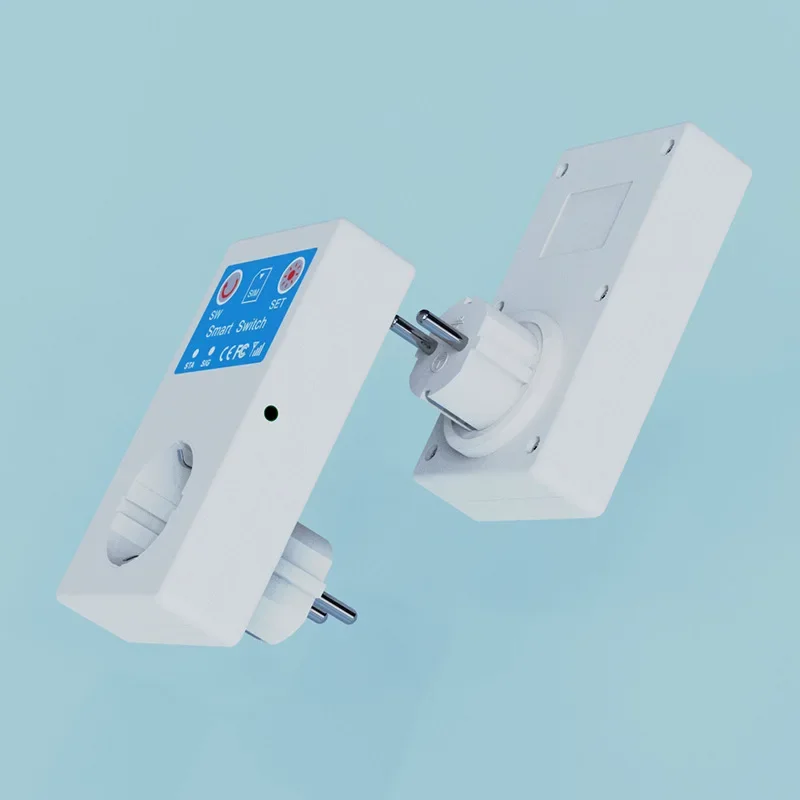 Смарт-розетка SC1 16 А, 2G, GSM, с датчиком