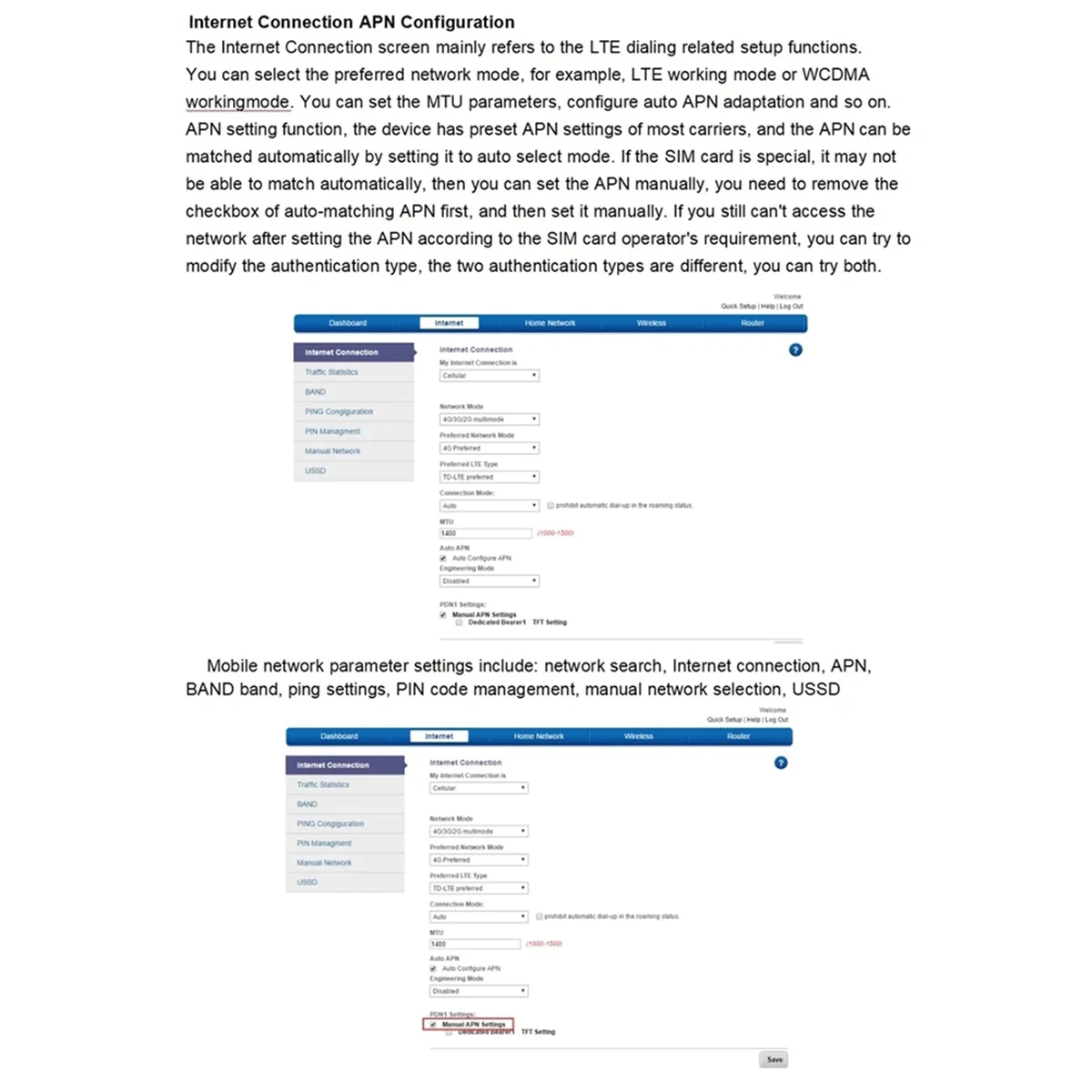 

4G Wireless Router EC21 4G SIM WiFi Router Modem WiFi 6 with
