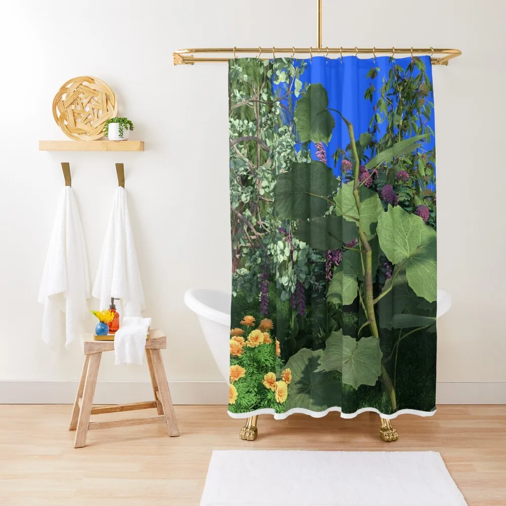 

Garden Puzzle Shower Curtain Shower For Bathroom Set Anime Shower For Luxury Bathroom Curtain