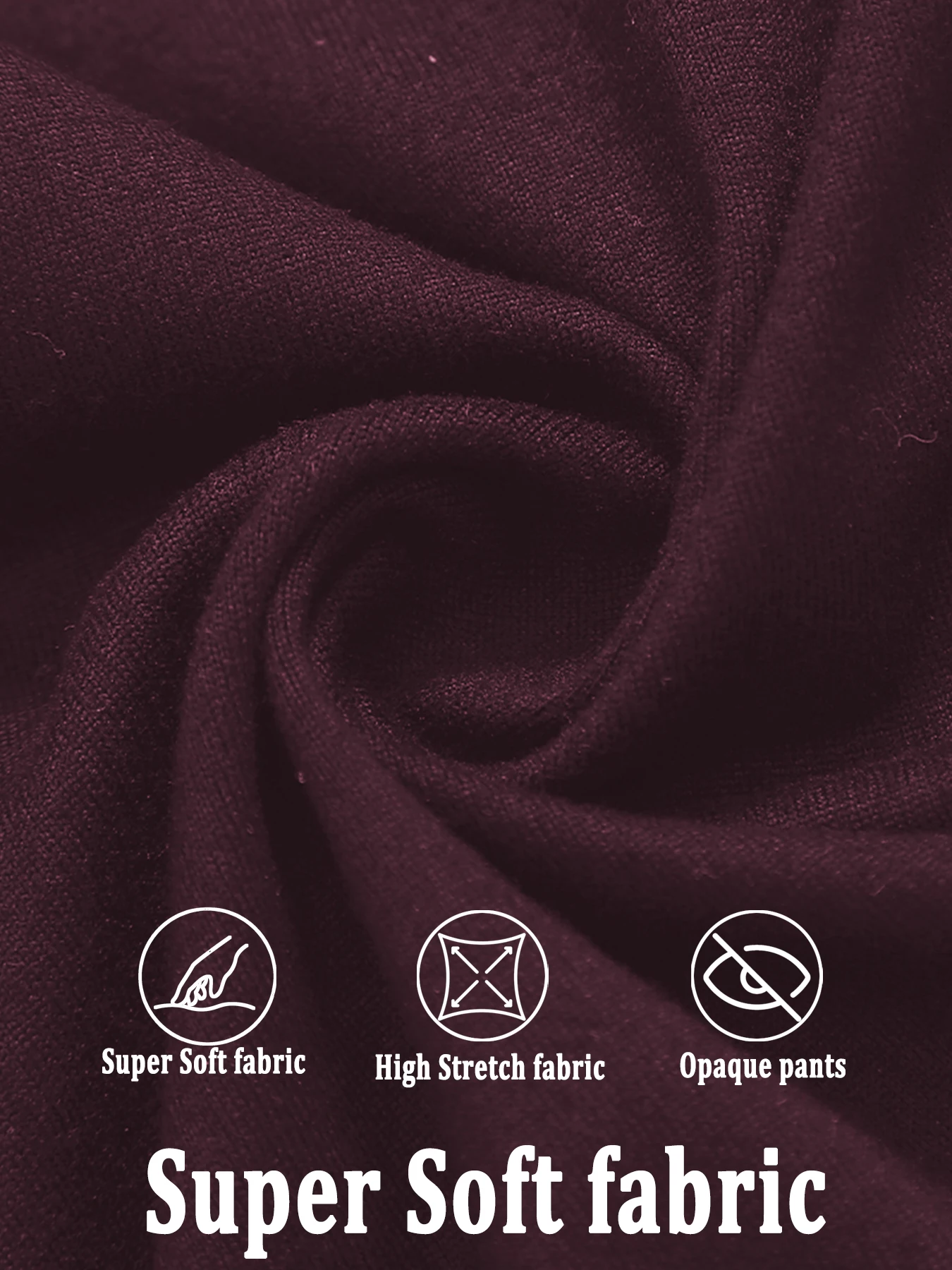 Damen Super Weiche Crossover High-Waist Capri-Hose mit Bauchkontrolle, Blickdicht, für Workout, Yoga und Laufen – Detail 6