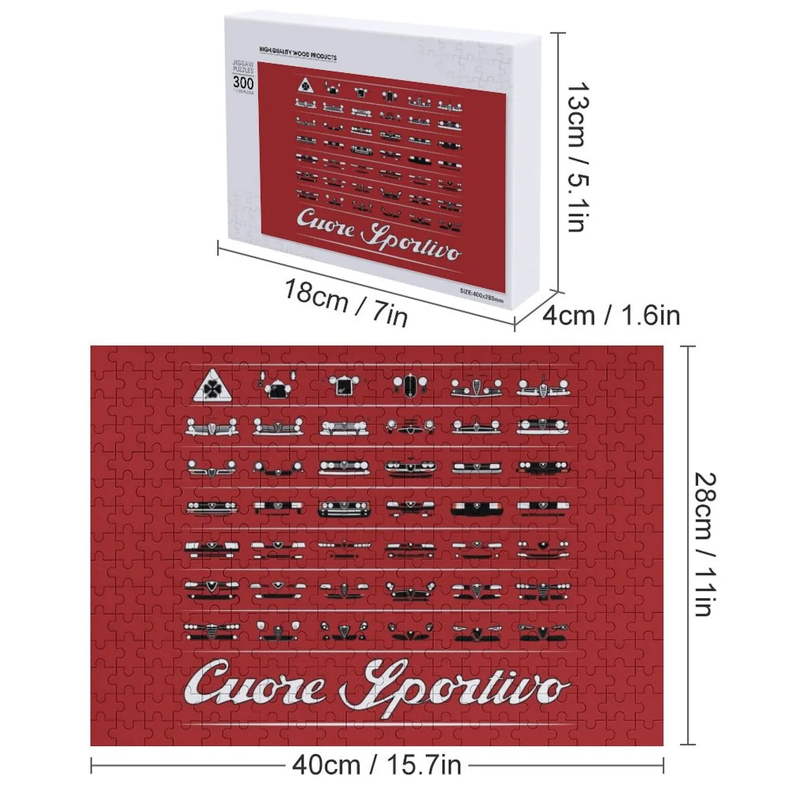 Alfa Evolution Jigsaw Puzzle Foto Puzzle di giocattoli natalizi personalizzati