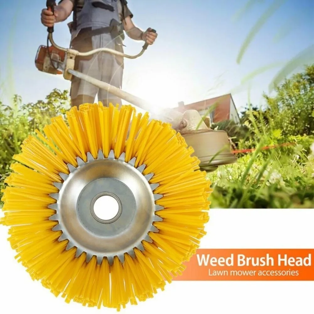 

Portable Grass Trimmer Head Mowing Wheel Multifunctional Lawn Mower Mower Heads Weed Remover Tool Nylon Weeding Wheel