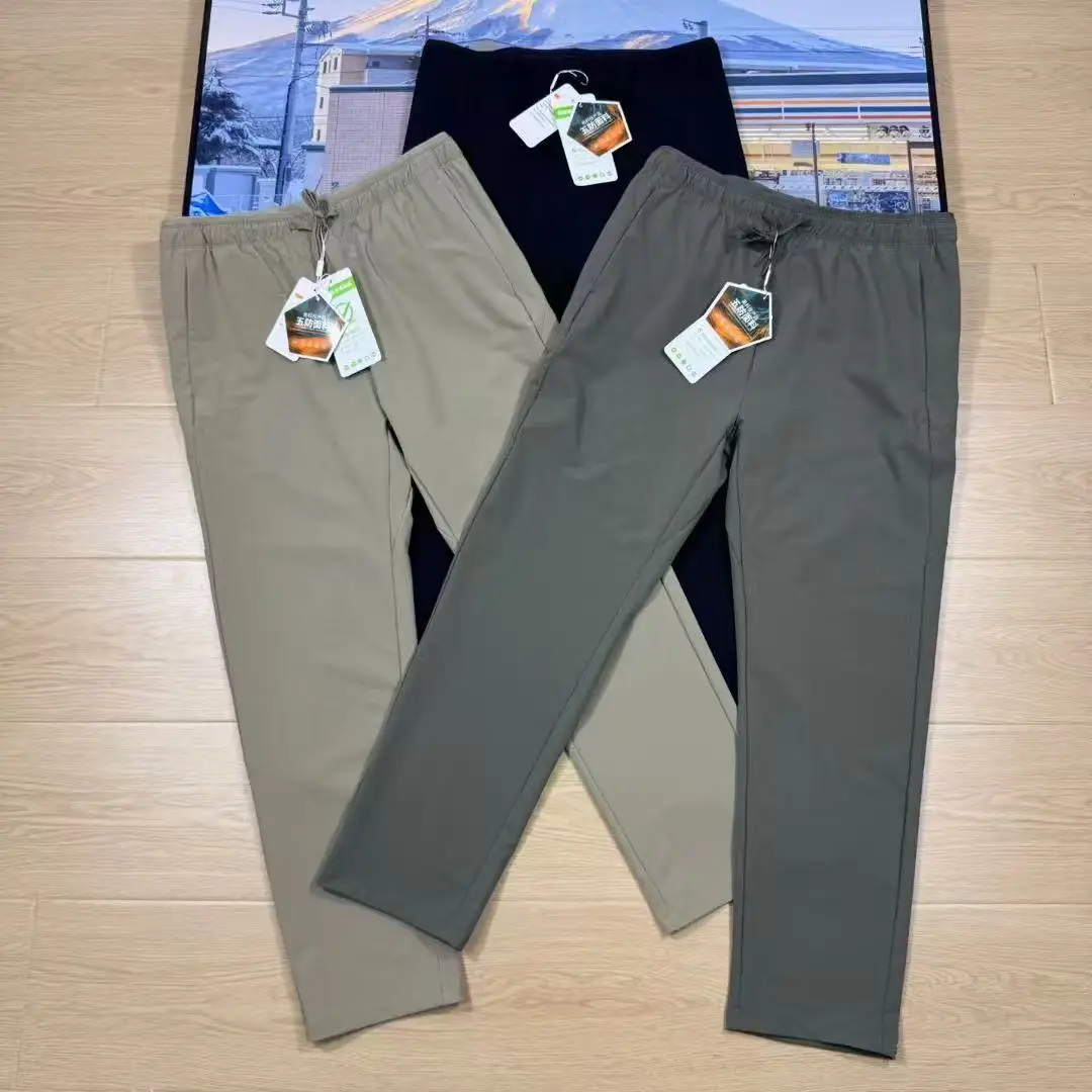 

Leiostrong Italian Sle Couple Casual Pants Windproof 3D Tailoring Outdoor Commuting Summer Trousers Straight Leg Fit