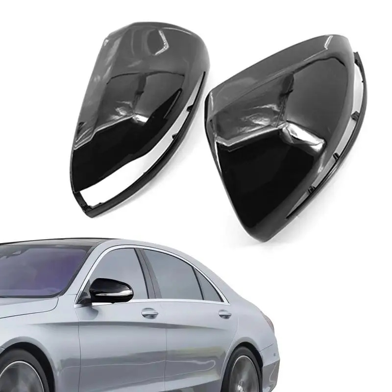 

LHD For Mercedes -Ben C W205 E W213 S Class W222 ABS Car Styling Car Rearview Mirror Cap Cover Trim Auto Sticker Accessories