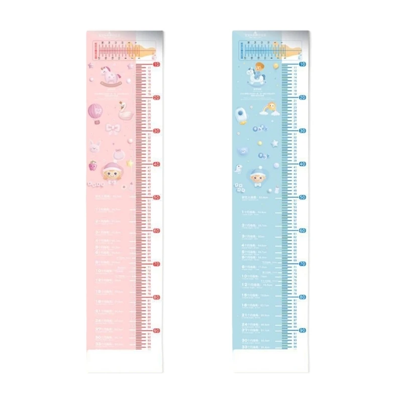 

J15U Baby Height Ruler Measuring Mat Soft Lightweight Foldable Design for Accurate Infant and Toddler Growth Tracking
