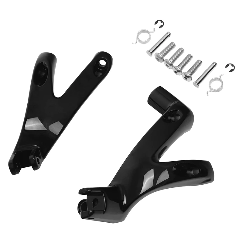 Front Driver Footpeg Mount Bracket Kit For Harley FLSB FXFB FXFBS FXBR FXBRS FXDRS 2018-2024 Motorcycle Accessories