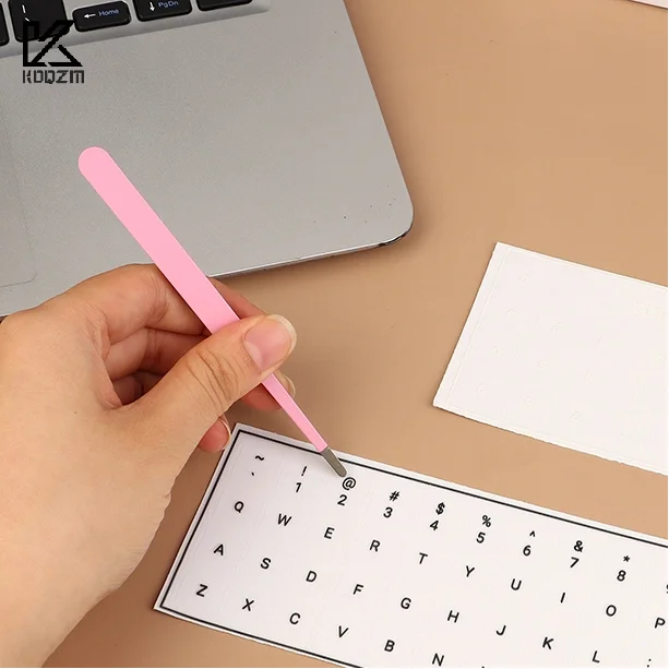 

Отрывная пленка для языка алфавита, наклейка на клавиатуру, наклейка на ключ для настольного ноутбука, одна пленка, универсальная наклейка