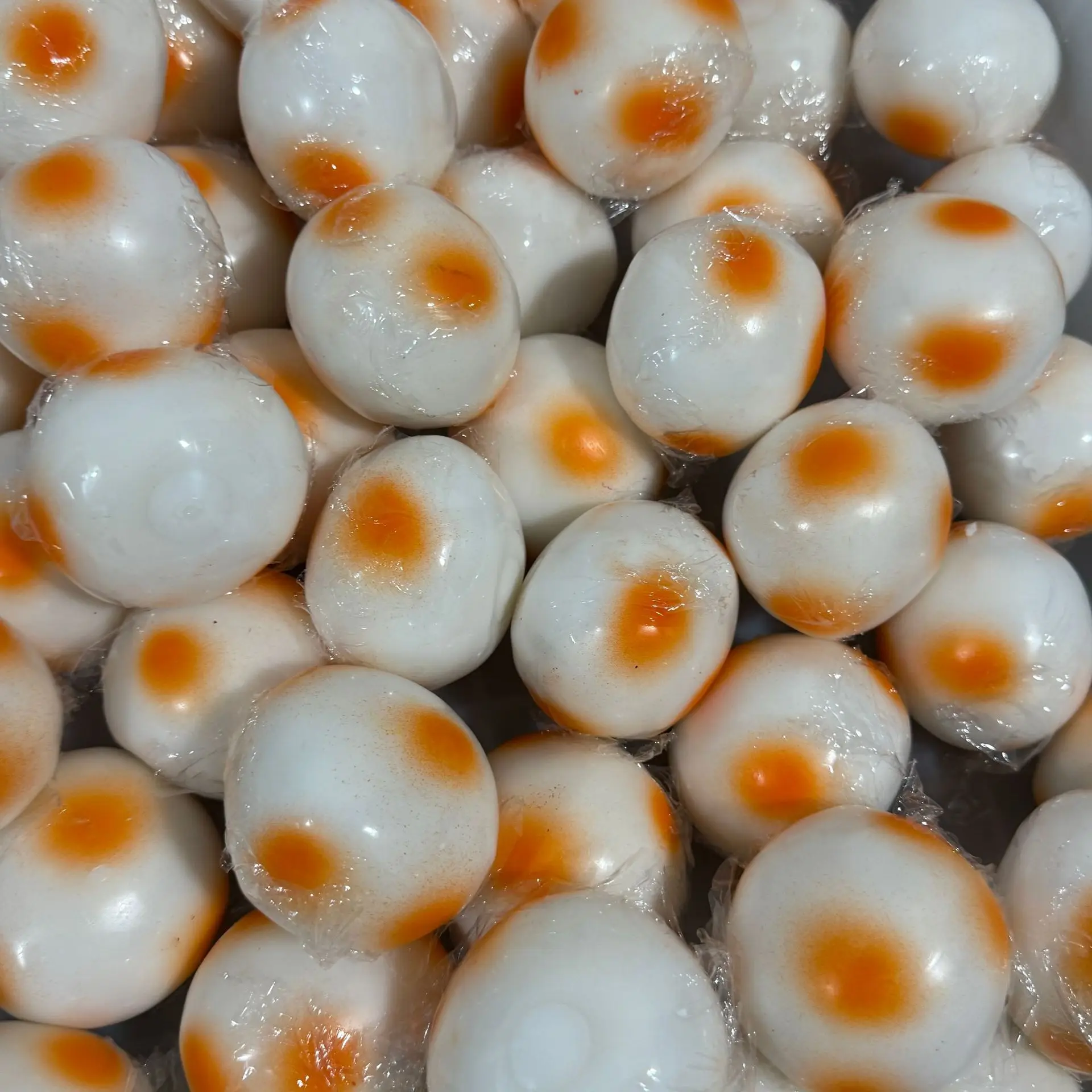 Knuspriger Reiskuchen Glitzer-Blütenblatt Stressabbau-Spielzeug, Handgemachter Quetschball Niedliches Squeeze-Fuß-Spielzeug Antistress Stressabbau