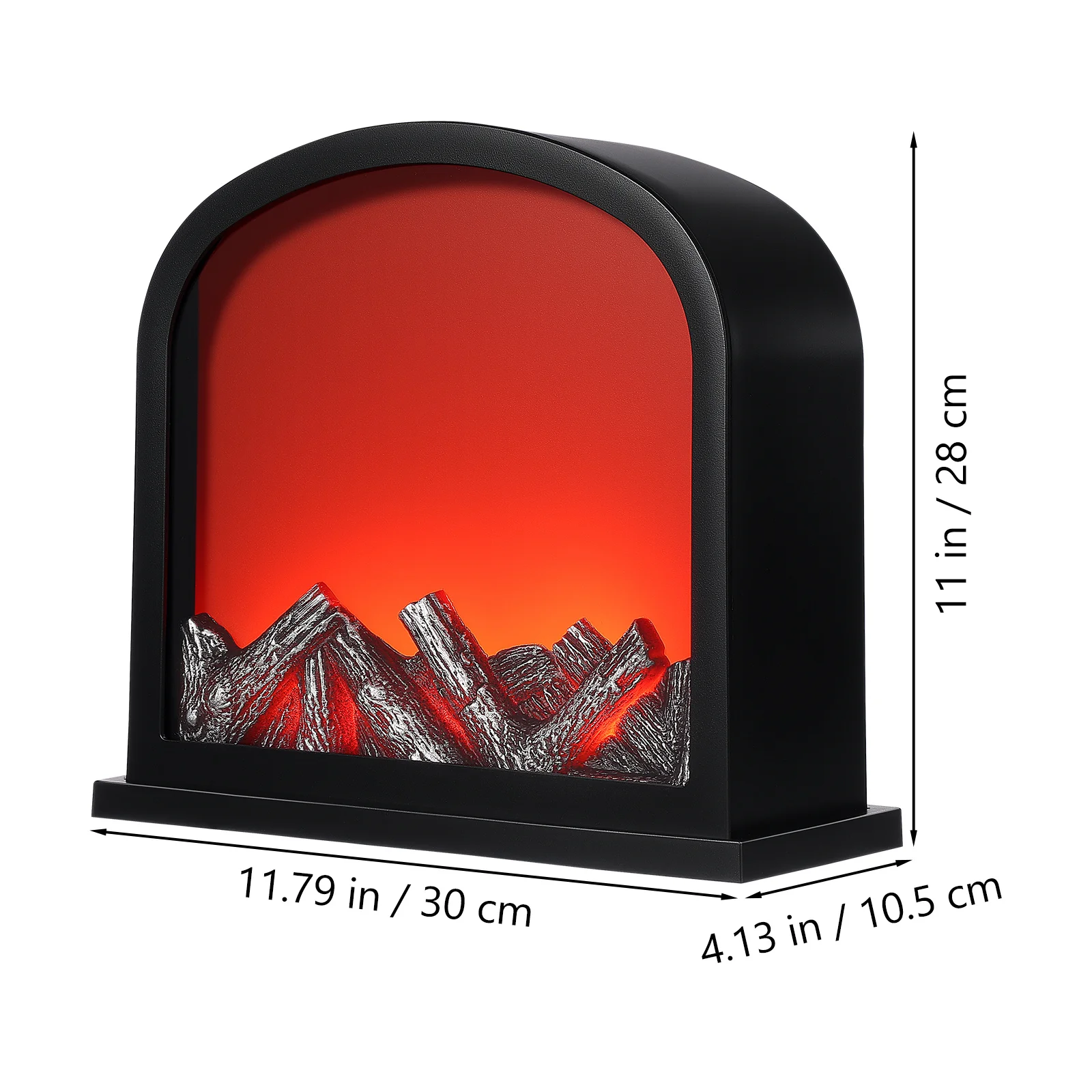 1 Zestaw Lampka Nocna LED Kominek Zimowe Święta Dekoracja Sypialni Impreza Lampka Stołowa USB Lampka Biurkowa Chroniąca Oczy