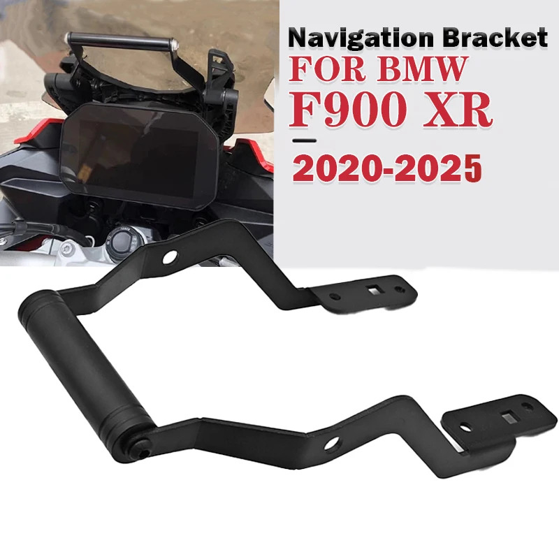 F900XR Motorcycle Phone Holder GPS Navigation Mounting Extension Bracket For BMW F900 XR F900XR F 900 X R 2020 2021 2022 2024
