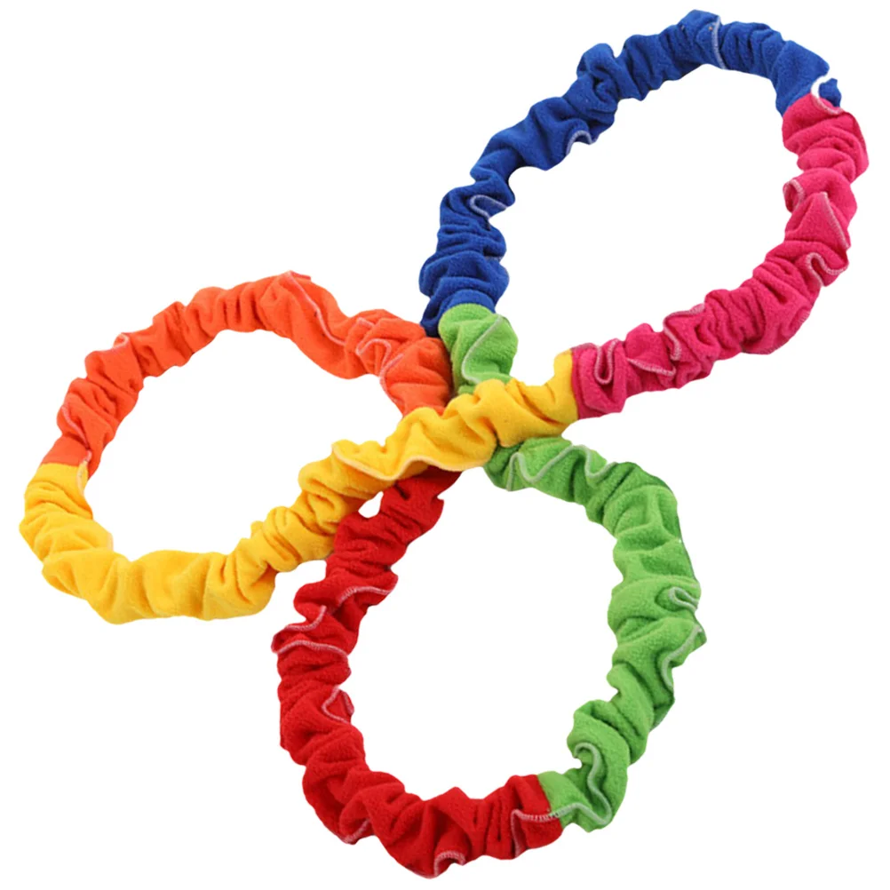 Elastics Rally Ring Stretch Bands for Exercise Kids Outdoor Games Equipment Stretchy Ropes Child