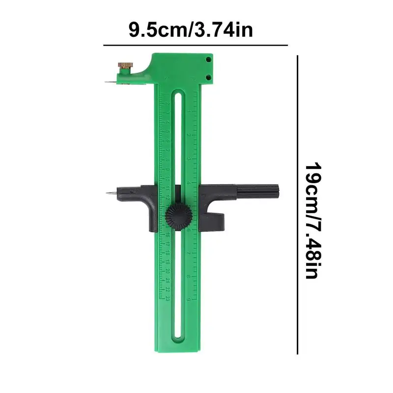 회전 나침반 커터, 회전 나침반 원형 종이 커터, 컴팩트 디자인, 미술 공예 도구, 교육 목적 모델 제작 및