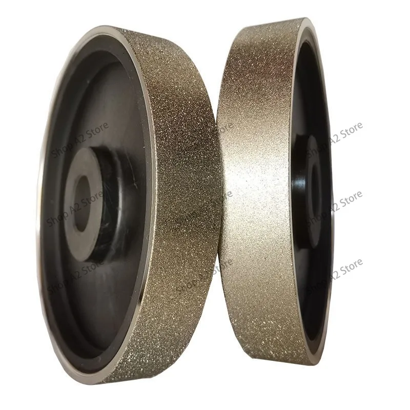 Diamond alloy parallel grinding wheel 150x25x25.4 hole with variable diameter sleeve 19.16.12.7hole electroplated grinding wheel