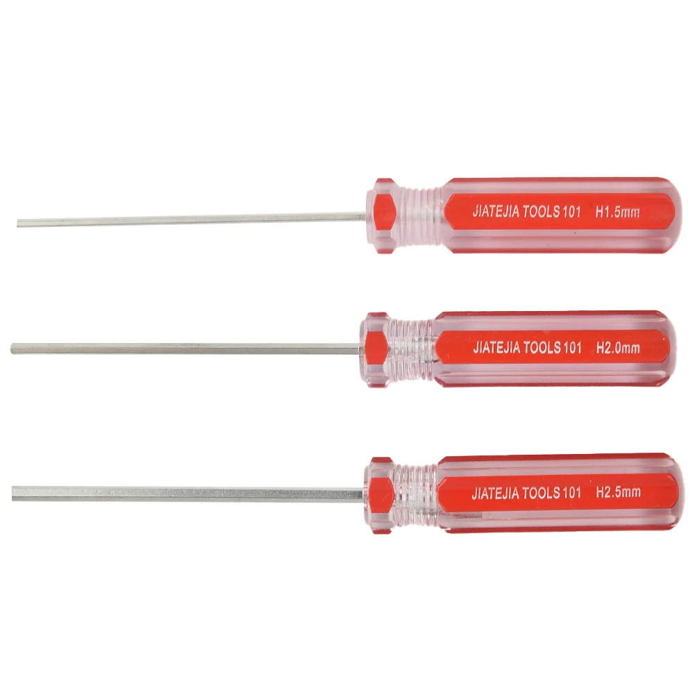 육각 스크루드라이버 세트, 플랫 헤드 육각 마그네틱 수리 수공구, 잠긴 나사, 휴대용 정밀 스크루드라이버, 1.5mm-6mm