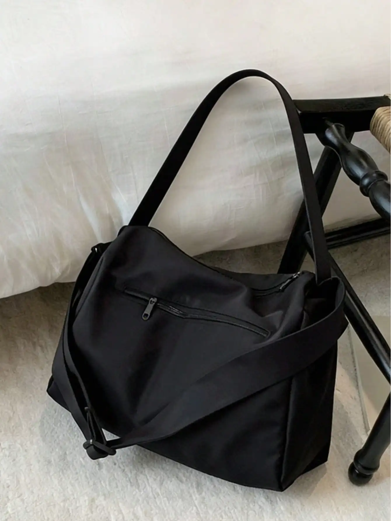 

New Classic Travel Luggage Bag, Solid Color Large Capacity, Multi-Pocket Design, Headphone Jack, Lightweight Foldable Shoulder Bag, Suitable For Outdoor Travel, Short-Distance Travel And Business Trips. Backpack, School Supplies, Travel Essentials, Holida