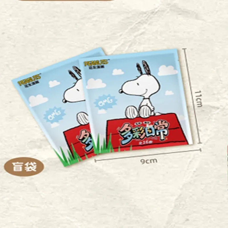 Snoopys Brooch Blind Box Anime Figure Cute Plush Brooch Toy Anime Merchandise Decoration Birthday Gifts Christmas Gifts