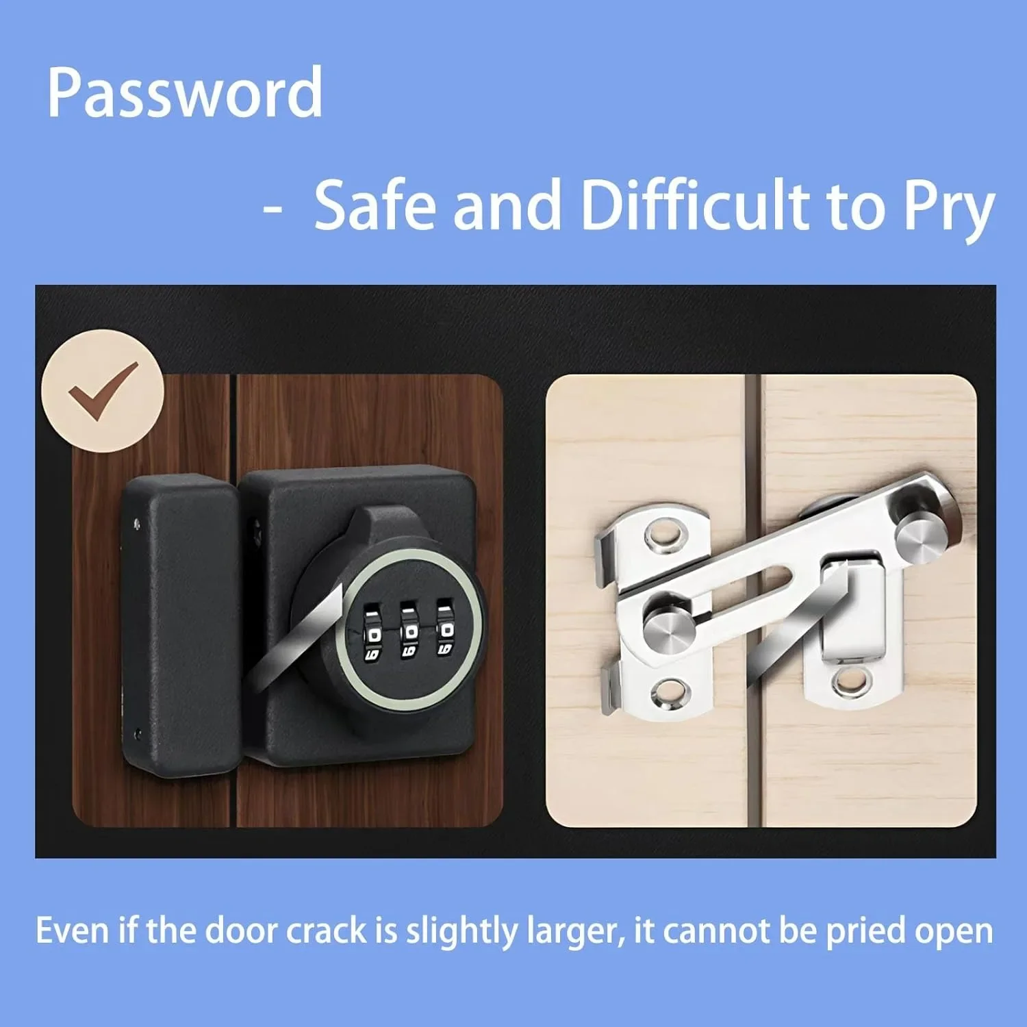 

Noctilucent Digital Cabinet Door Lock Shoe Cabinet Drawer Double Opening Lock Set Anti-theft Combination Lock